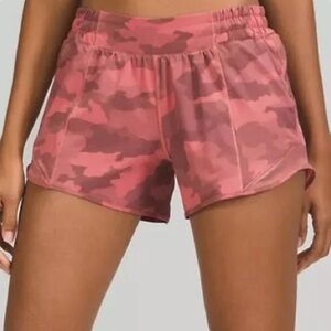 Camo Print Women's lululemon shorts